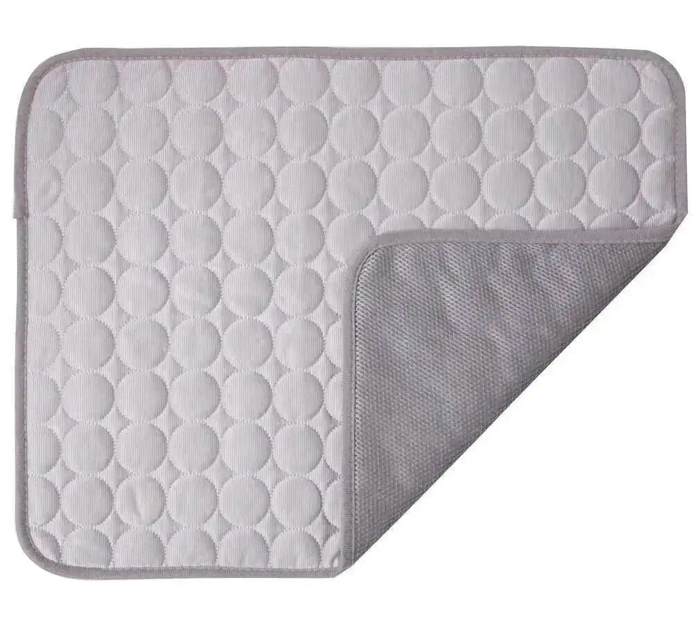 2025 New Dog Cooling Mat Summer Washable Portable Pet Coolings Pad for Dogs Cat Ice Silk Blanket Sofa Breathable Sleeping Mat