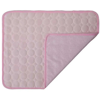 2025 New Dog Cooling Mat Summer Washable Portable Pet Coolings Pad for Dogs Cat Ice Silk Blanket Sofa Breathable Sleeping Mat