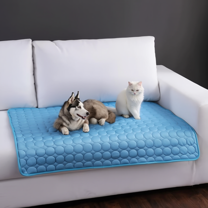Hondenkoelmat – Zelfkoelende Koelmat voor Hond en Kat – Wasbaar Koelkussen voor Mand, Bank & Vloer