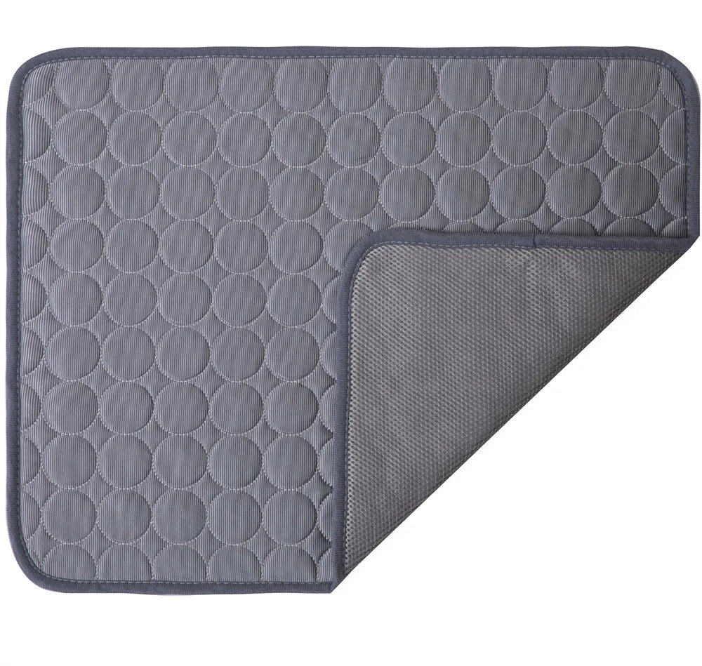 2025 New Dog Cooling Mat Summer Washable Portable Pet Coolings Pad for Dogs Cat Ice Silk Blanket Sofa Breathable Sleeping Mat