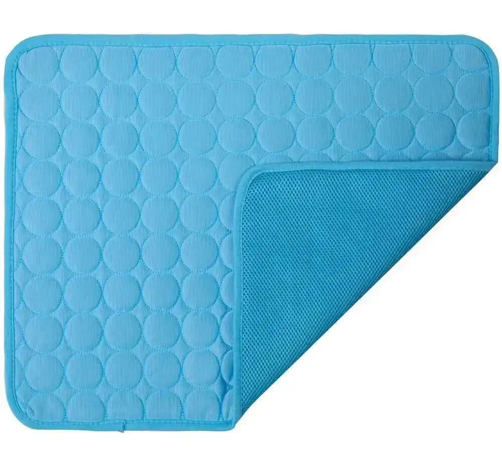 2025 New Dog Cooling Mat Summer Washable Portable Pet Coolings Pad for Dogs Cat Ice Silk Blanket Sofa Breathable Sleeping Mat