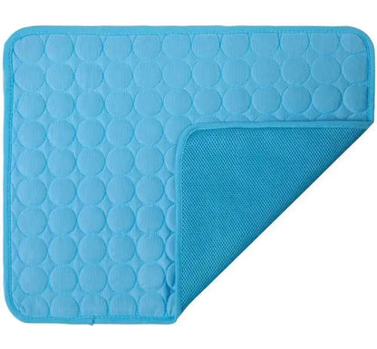 2025 New Dog Cooling Mat Summer Washable Portable Pet Coolings Pad for Dogs Cat Ice Silk Blanket Sofa Breathable Sleeping Mat